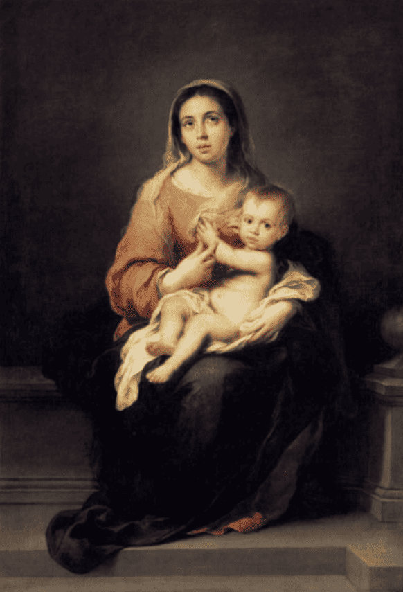 Madonna and Child - Murillo